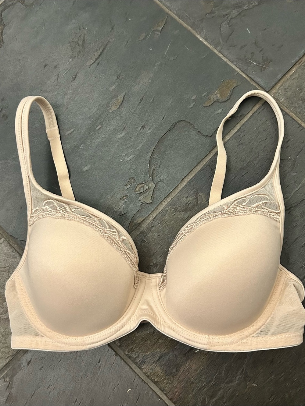 Soma 34B Breathe Beautifully Full Coverage Nude Bra